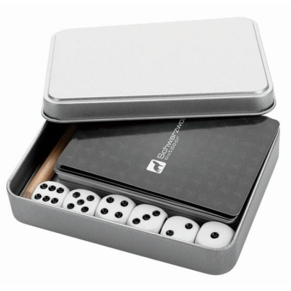 Logotrade promotional item image of: Games set YARRA Schwarzwolf