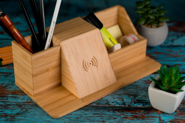 Logo trade promotional products picture of: Desk organizer LUBLIN