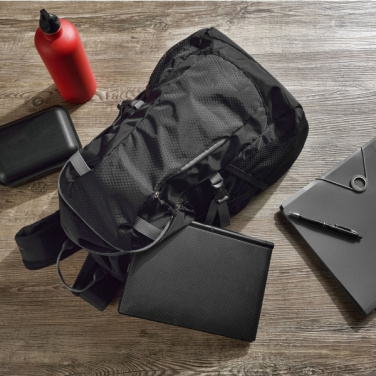 Logo trade corporate gift photo of: Backpack ORIZABA Schwarzwolf