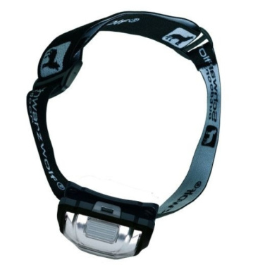 Logo trade advertising products picture of: Head lamp TRONADOR Schwarzwolf