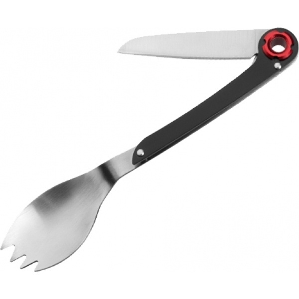 Logotrade advertising product image of: Multifunctional spoon LATEMAR Schwarzwolf
