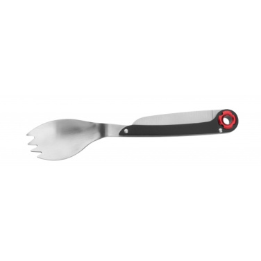 Logotrade promotional gift picture of: Multifunctional spoon LATEMAR Schwarzwolf