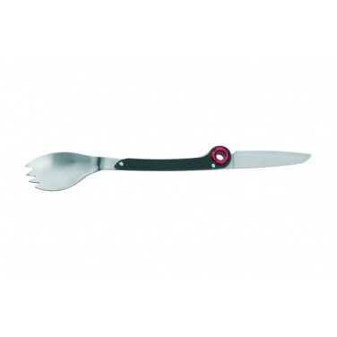 Logotrade corporate gift picture of: Multifunctional spoon LATEMAR Schwarzwolf
