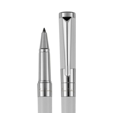 Logo trade promotional merchandise photo of: Metal ballpoint pen AURELIE Pierre Cardin