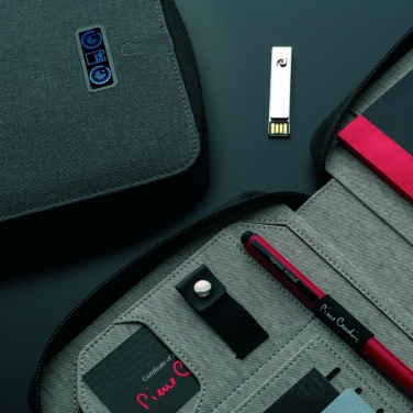 Logotrade promotional items photo of: Folder A5 & power bank 4000 mAh SORBONNE Pierre Cardin