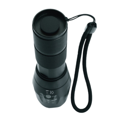 Logotrade promotional items photo of: Flashlight DELGADA Schwarzwolf