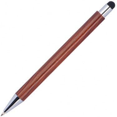 Logotrade promotional gift image of: Wooden ballpen BILZEN