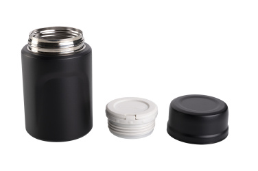 Logotrade promotional gift picture of: Food jar CIBUS Schwarzwolf