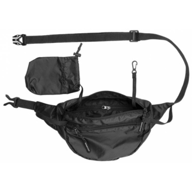 Logotrade promotional product picture of: Waist bag MOBILA Schwarzwolf