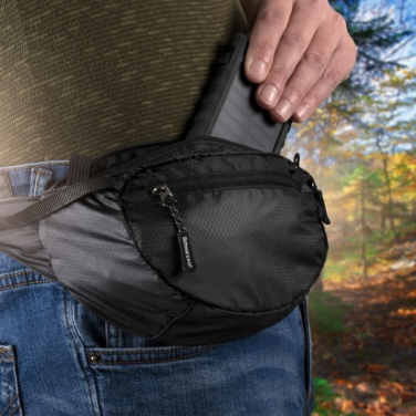 Logotrade promotional merchandise photo of: Waist bag MOBILA Schwarzwolf