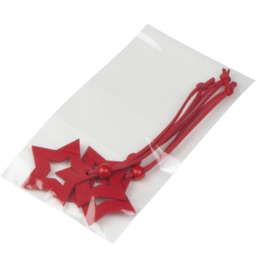 Logo trade promotional merchandise photo of: Star pendant set ESSEN