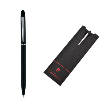 Logo trade promotional gifts image of: Metal ballpoint pen touch pen ADELINE Pierre Cardin