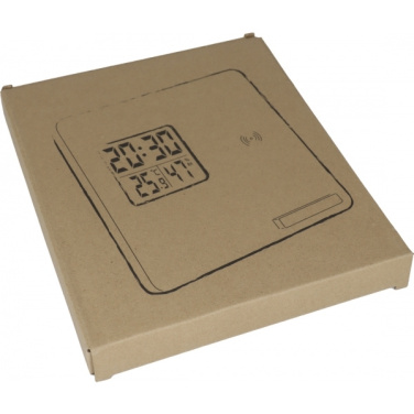 Logotrade promotional giveaway picture of: Bamboo weather station GRANADA