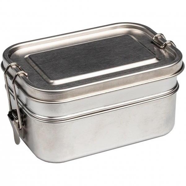 Logo trade promotional items picture of: 2-level lunch box PORTO ALEGRE