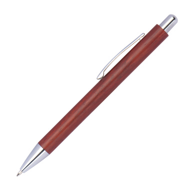 Logo trade corporate gifts image of: Wooden pen POSADAS