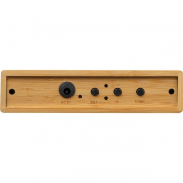 Logo trade promotional products picture of: Desk clock TRONDHEIM