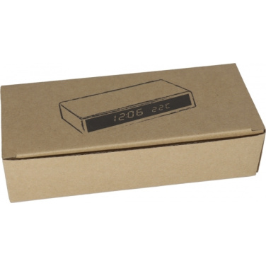 Logo trade promotional gifts picture of: Desk clock TRONDHEIM