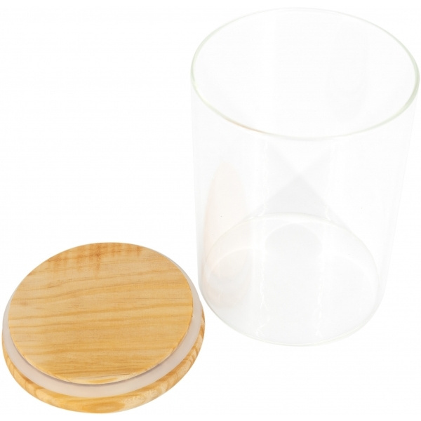 Logo trade business gift photo of: Pojemnik szklany OSAKA 700 ml