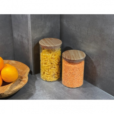 Logotrade promotional product picture of: Pojemnik szklany OSAKA 700 ml