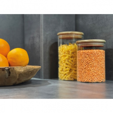 Logotrade advertising products photo of: Borosilicate container ONTARIO 1000 ml