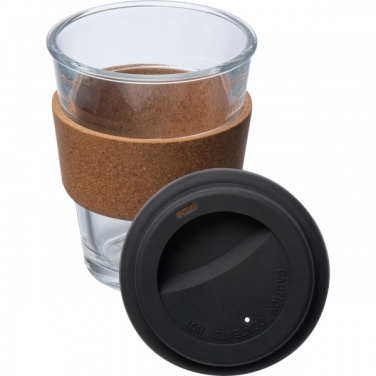 Logotrade business gift image of: Glass drinking cup WROCŁAW 350ml