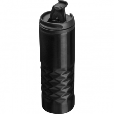 Logotrade promotional giveaway picture of: Thermal stainless steel mug SANTANDER 500 ml