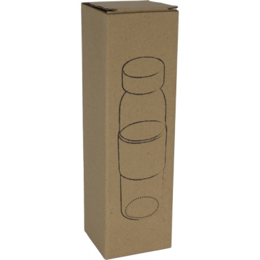 Logotrade promotional product image of: Glass bottle SKOPJE 500 ml