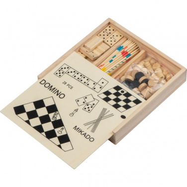 Logotrade corporate gifts photo of: Wooden game collection RIGA