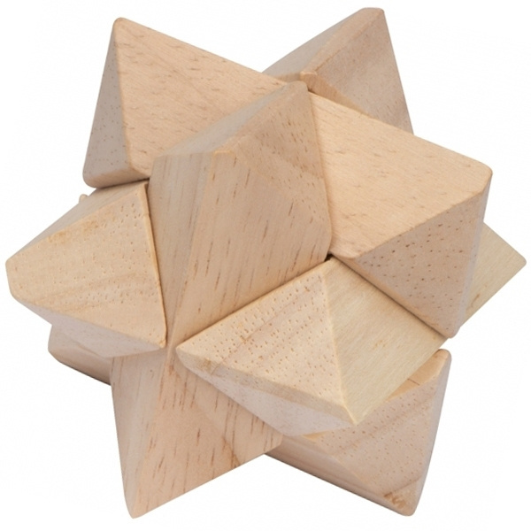 Logotrade advertising product image of: Wooden puzzle TOULOUSE