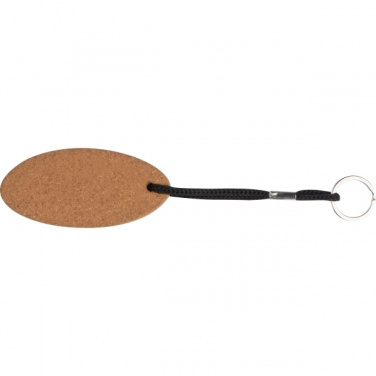 Logo trade corporate gifts image of: Cork keyring ROSKILDE