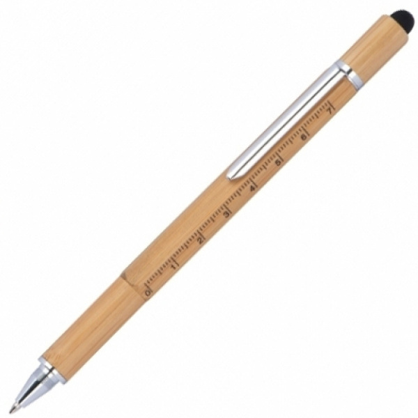 Logo trade promotional items picture of: 6in1 multifunctional pen COIMBRA