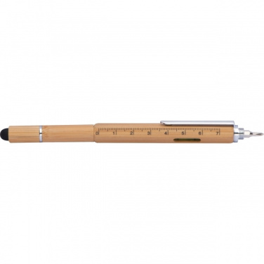 Logo trade promotional gifts image of: 6in1 multifunctional pen COIMBRA