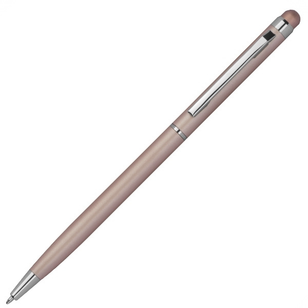 Logo trade advertising products image of: Ball pen with touch function CATANIA