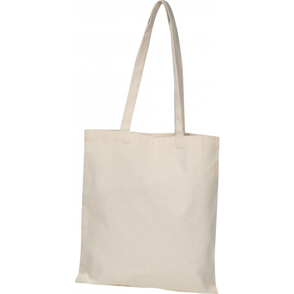 Logo trade promotional giveaways image of: Organic cotton bag HONG KONG