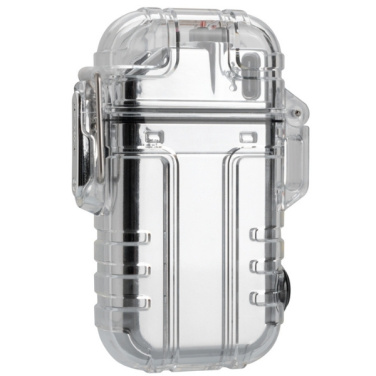 Logotrade promotional product image of: Electrical lighter CALBUCO Schwarzwolf