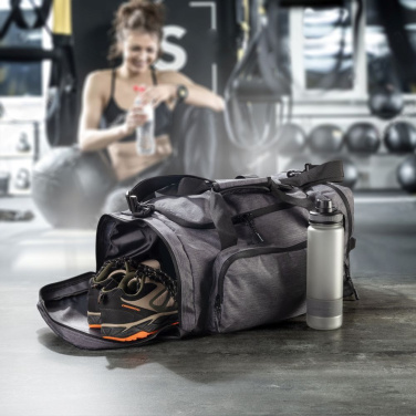 Logotrade promotional products photo of: Travel and sport bag ARARAT Schwarzwolf