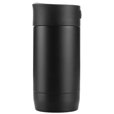 Logo trade promotional merchandise photo of: Thermo mug ADRASAN 240 ml Schwarzwolf