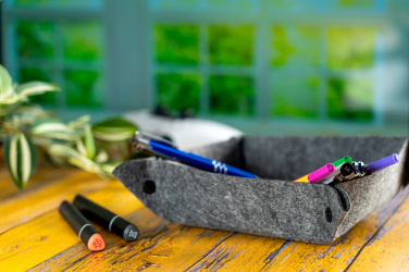 Logo trade corporate gifts image of: Felt key trey EDMONTON