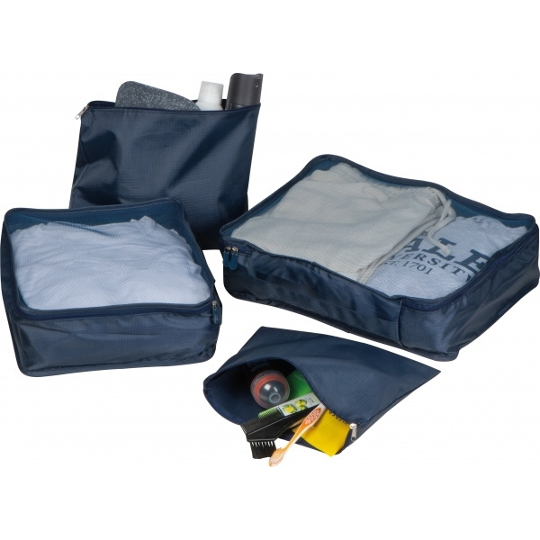 Logotrade business gift image of: 4-piece travel set BELMONT