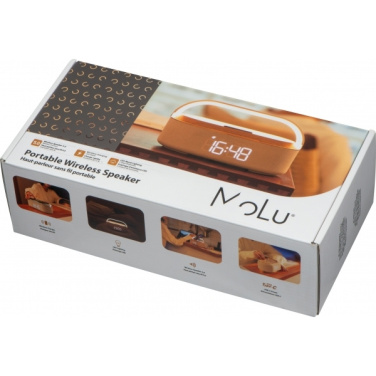 Logo trade promotional merchandise picture of: Bluetooth speaker LIMASSOL MoLu