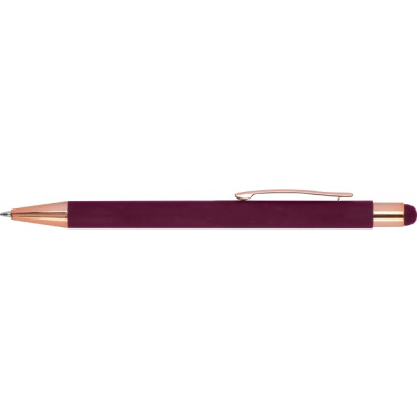 Logo trade promotional merchandise photo of: Ballpoint pen Miramar