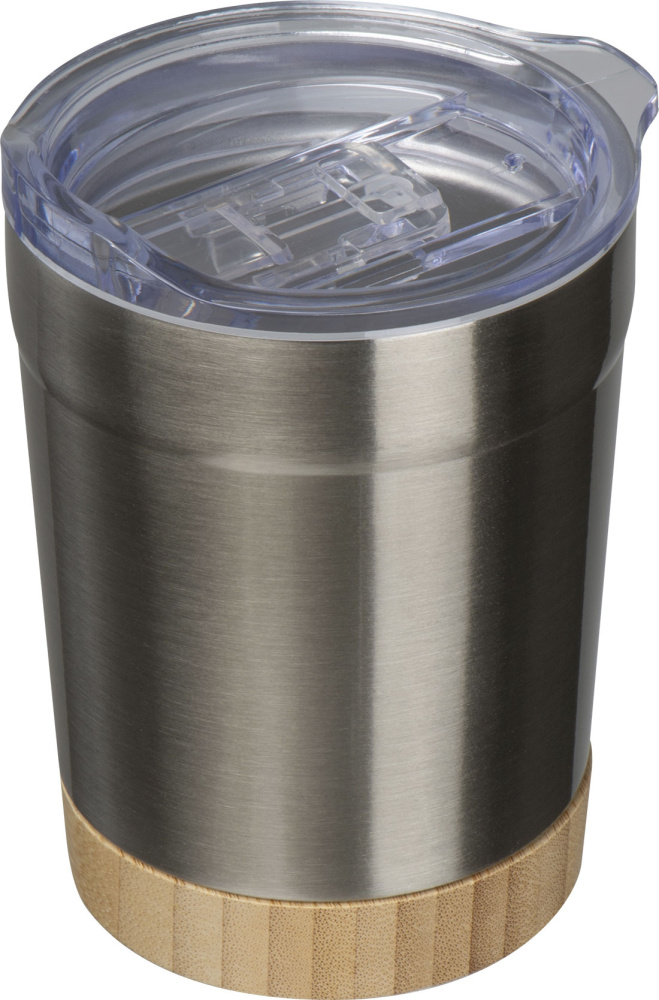 Logo trade advertising products picture of: Recycled steel cup Turin