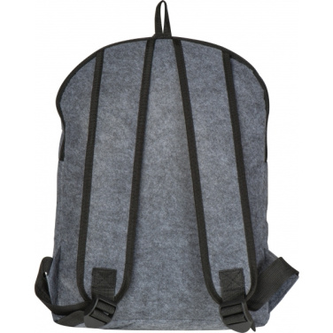 Logotrade promotional gift picture of: RPET Backpack Davos