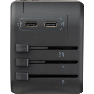 Logo trade advertising product photo of: Travel Adapter Maracena