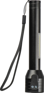 Logo trade promotional gifts picture of: Rechargeable flashlight Trent