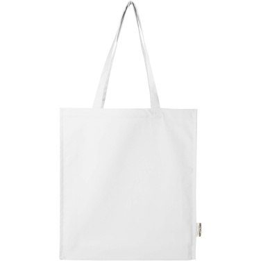 Logotrade corporate gift picture of: Florida 270 g/m² GRS recycled gusset tote bag 14L