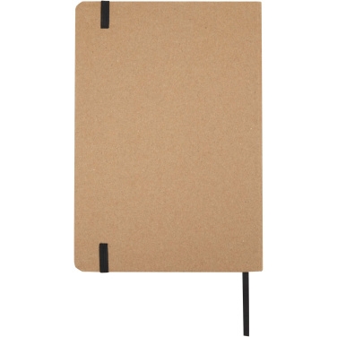 Logo trade advertising products image of: Holm A5 stone paper hard cover notebook with lined pages