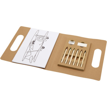 Logo trade promotional giveaway photo of: Fir colouring set