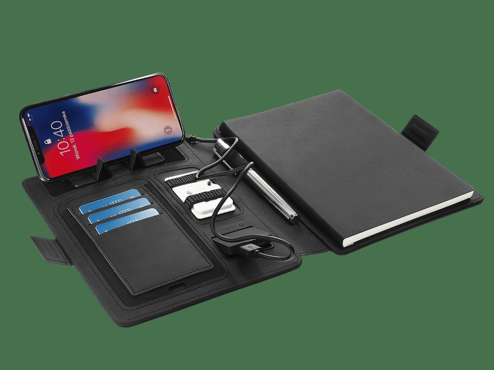 Logo trade promotional gift photo of: HERMANO Power Bank Organizer 54713000