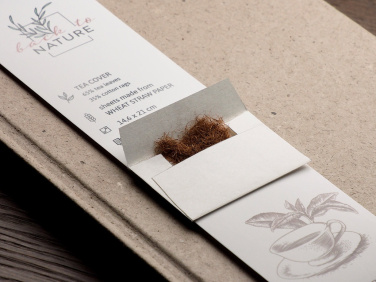 Logo trade promotional item photo of: Recycled Tea Notebook 209734000